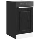 Panel til opvaskemaskine PORTO Sort eg 45 x 1,5 x 57 cm