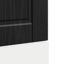Panel til opvaskemaskine PORTO Sort eg 60 x 1,5 x 57 cm