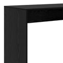 Barbord Sort eg 102 x 50 x 103,5 cm Konstrueret træ