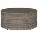 Udendørs kaffe bord Grå Ø 68 x 30 cm polyrattan