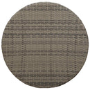 Udendørs kaffe bord Grå Ø 68 x 30 cm polyrattan