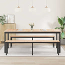Spisebord Naturfarvet 200 x 100 x 75 cm Massiv fyrretræ