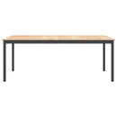 Spisebord Naturfarvet 200 x 100 x 75 cm Massiv fyrretræ