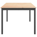Spisebord Naturfarvet 200 x 100 x 75 cm Massiv fyrretræ
