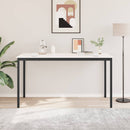 Barbord Hvid 200 x 100 x 105 cm Massiv fyrretræ