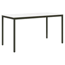 Barbord Hvid 200 x 100 x 105 cm Massiv fyrretræ