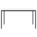 Barbord Hvid 200 x 100 x 105 cm Massiv fyrretræ