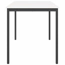 Barbord Hvid 200 x 100 x 105 cm Massiv fyrretræ