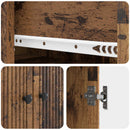 Skab Sæt 2 pcs Gammelt træ 66 x 34,5 x 95 cm Konstrueret træ