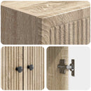 Skab Sæt 2 pcs Sonoma-eg 66 x 34,5 x 90 cm Konstrueret træ