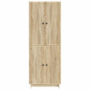 Skab Sæt 2 pcs Sonoma-eg 66 x 34,5 x 90 cm Konstrueret træ