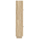 Skab Sæt 2 pcs Sonoma-eg 66 x 34,5 x 90 cm Konstrueret træ