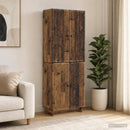 Skab Sæt 2 pcs Gammelt træ 66 x 34,5 x 90 cm Konstrueret træ