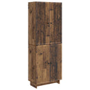 Skab Sæt 2 pcs Gammelt træ 66 x 34,5 x 90 cm Konstrueret træ