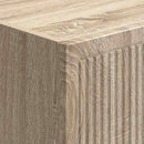Skab Sæt 2 pcs Sonoma-eg 34,5 x 33 x 90 cm Konstrueret træ