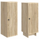 Skab Sæt 2 pcs Sonoma-eg 34,5 x 33 x 90 cm Konstrueret træ