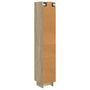 Skab Sæt 2 pcs Sonoma-eg 34,5 x 33 x 90 cm Konstrueret træ