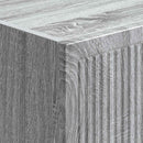 Skab Sæt 2 pcs Grå Sonoma 34,5 x 33 x 90 cm Konstrueret træ