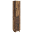 Skab Sæt 2 pcs Gammelt træ 34,5 x 33 x 90 cm Konstrueret træ