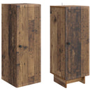 Skab Sæt 2 pcs Gammelt træ 34,5 x 33 x 90 cm Konstrueret træ