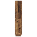 Skab Sæt 2 pcs Gammelt træ 34,5 x 33 x 90 cm Konstrueret træ