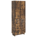 Skab Sæt 2 pcs 66 x 34,5 x 90 cm Konstrueret træ