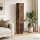 Skab Sæt 2 pcs Gammelt træ 33 x 34,5 x 90 cm Konstrueret træ