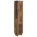 Skab Sæt 2 pcs Gammelt træ 33 x 34,5 x 90 cm Konstrueret træ
