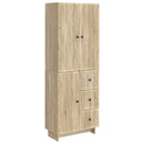 Skab Sæt 2 pcs 66 x 34,5 x 90 cm Konstrueret træ