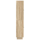 Skab Sæt 2 pcs 66 x 34,5 x 90 cm Konstrueret træ