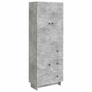 Skab Sæt 2 pcs 66 x 34,5 x 90 cm Konstrueret træ