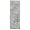 Skab Sæt 2 pcs 66 x 34,5 x 90 cm Konstrueret træ