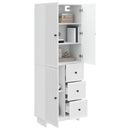 Skab Sæt 2 pcs 66 x 34,5 x 90 cm Konstrueret træ