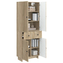 Skab Sæt 2 pcs 66 x 34,5 x 90 cm Konstrueret træ