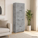 Skab Sæt 2 pcs 66 x 34,5 x 90 cm Konstrueret træ