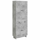 Skab Sæt 2 pcs 66 x 34,5 x 90 cm Konstrueret træ