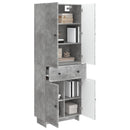 Skab Sæt 2 pcs 66 x 34,5 x 90 cm Konstrueret træ