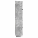 Skab Sæt 2 pcs 66 x 34,5 x 90 cm Konstrueret træ