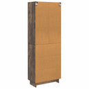 Skab Sæt 2 pcs 66 x 34,5 x 90 cm Konstrueret træ