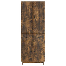 Skab Sæt 2 pcs 66 x 34,5 x 90 cm Konstrueret træ
