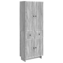 Skab Sæt 2 pcs 66 x 34,5 x 90 cm Konstrueret træ