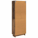 Skab Sæt 2 pcs 66 x 34,5 x 90 cm Konstrueret træ