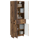 Skab Sæt 2 pcs 66 x 34,5 x 90 cm Konstrueret træ
