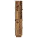 Skab Sæt 2 pcs 66 x 34,5 x 90 cm Konstrueret træ