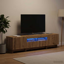 5-delt LED TV-skab Artisan-eg Konstrueret træ
