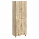 Skab Sæt 2 pcs 66 x 34,5 x 95 cm Konstrueret træ