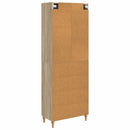 Skab Sæt 2 pcs 66 x 34,5 x 95 cm Konstrueret træ