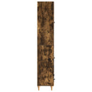 Skab Sæt 2 pcs 66 x 34,5 x 95 cm Konstrueret træ
