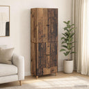 Skab Sæt 2 pcs 66 x 34,5 x 95 cm Konstrueret træ