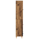 Skab Sæt 2 pcs 66 x 34,5 x 95 cm Konstrueret træ